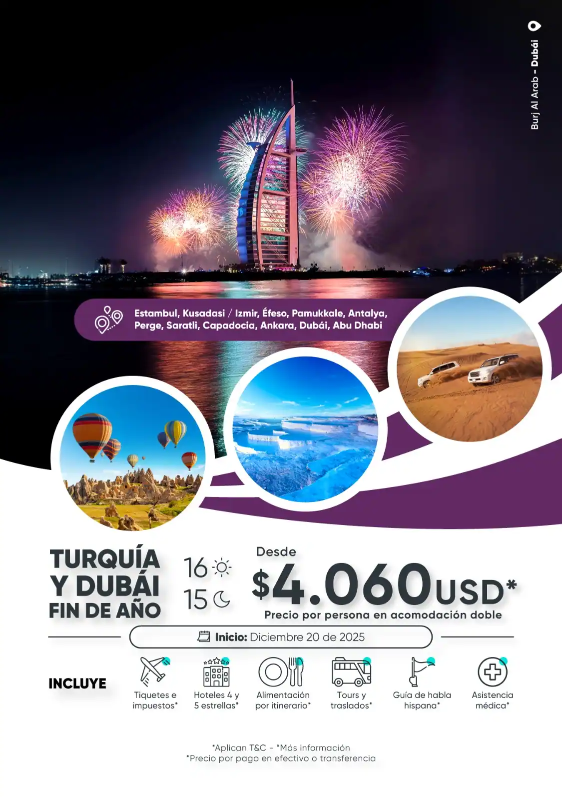 Turquía y Dubái - Fin de Año